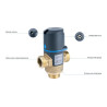 AFRISO Termostatyczny zawór mieszający ATM 341 DN15 G3/4" 20÷43°C Kvs 1,6 m3/h 1234110